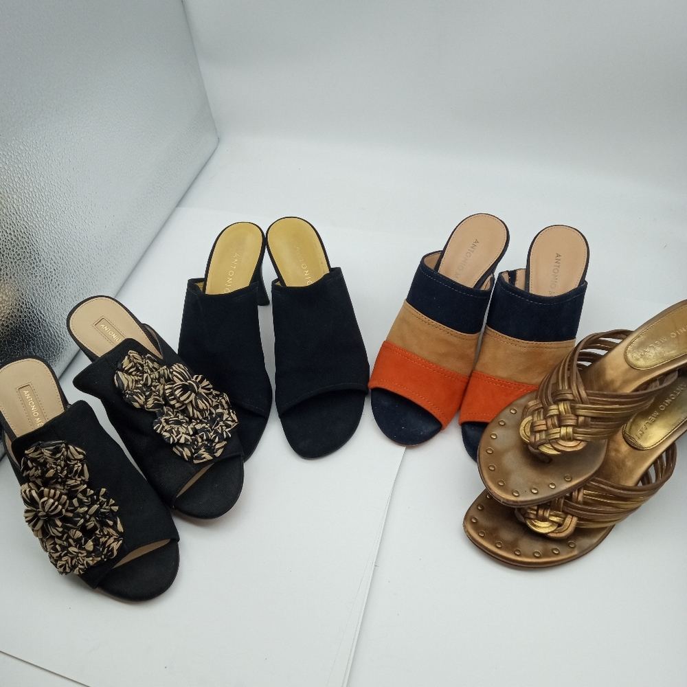 Antonio Melani heel sandals bundle sexy peep toe all size 6